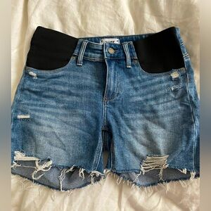 Paige Maternity Jean Shorts